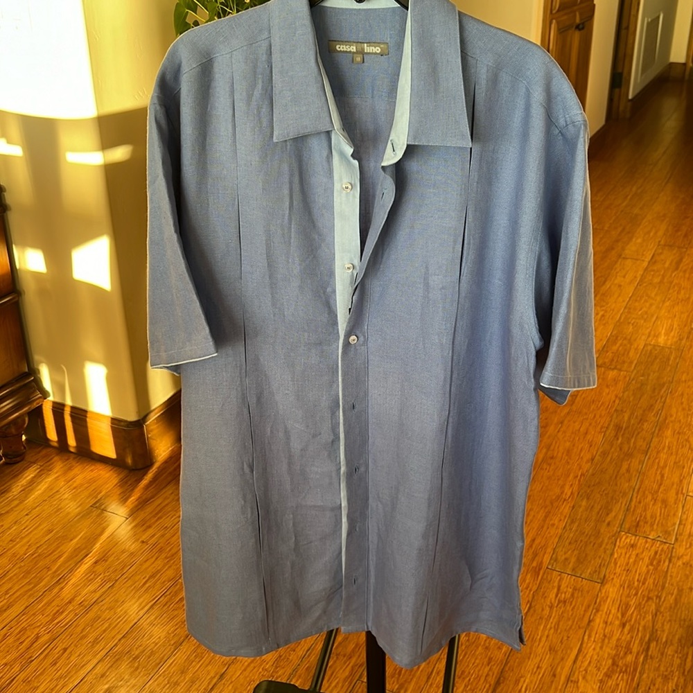 Casa El Lino Mens Linen Shirt